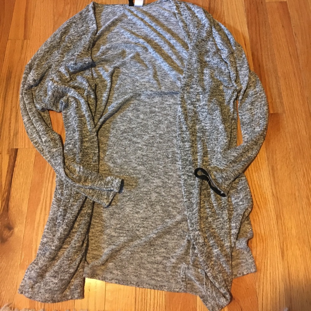 Gray cami sweater